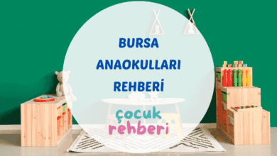 Bursa'da velilerin tercih ettiği anaokulllarında çocuklar bahçede oyun oynuyor