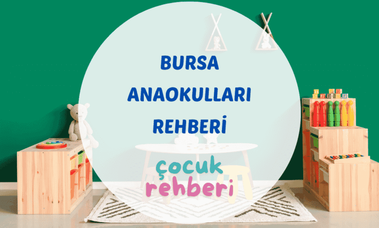 Bursa'da velilerin tercih ettiği anaokulllarında çocuklar bahçede oyun oynuyor