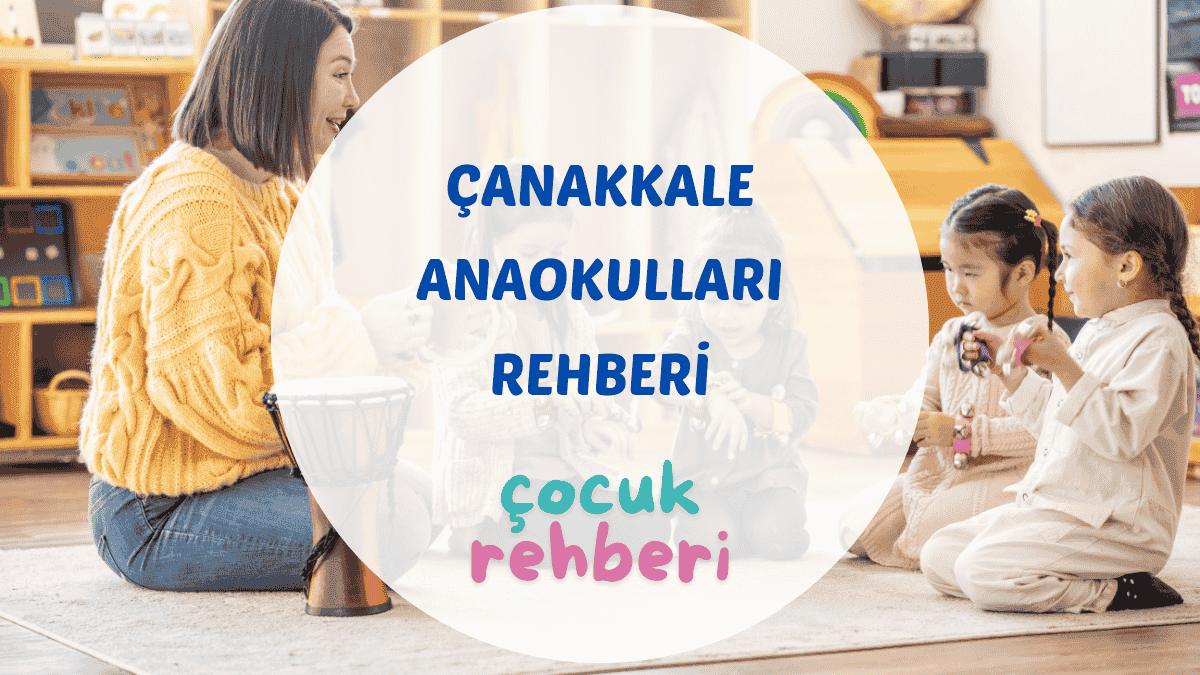 Çanakkale anaokulllarında çocukların sınıf içi etkinlik ve oyun anlarından bir kare