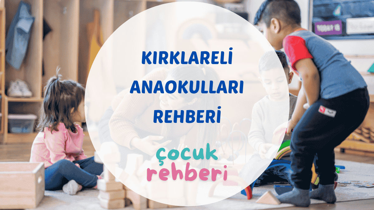 Kırklareli anaokullarında çocukların oyun ve eğitim etkinliklerine katıldığı renkli bir sınıf ortamı