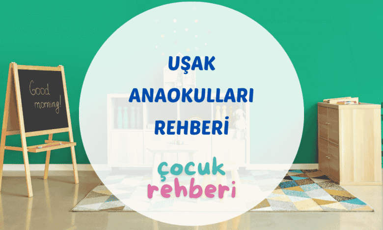 Uşak anaokullarında çocuklar sınıf içi etkinliklerde öğretmenleriyle birlikte vakit geçiriyor.