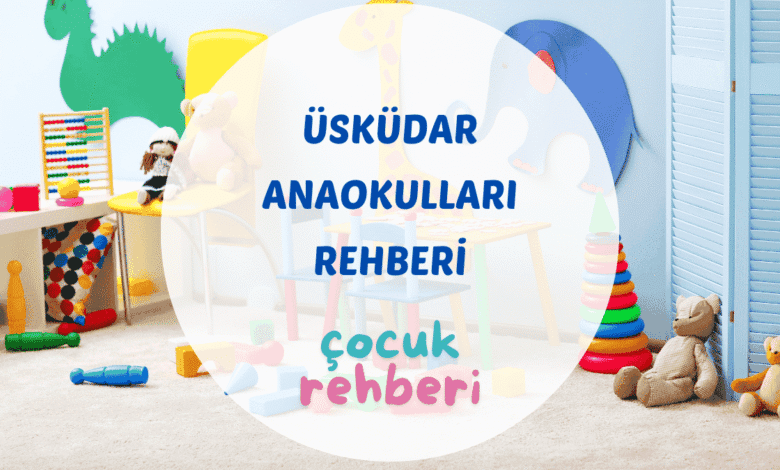 Üsküdar anaokulllarında çocuklar sınıf ortamında öğretmenleriyle birlikte etkinlik yapıyor